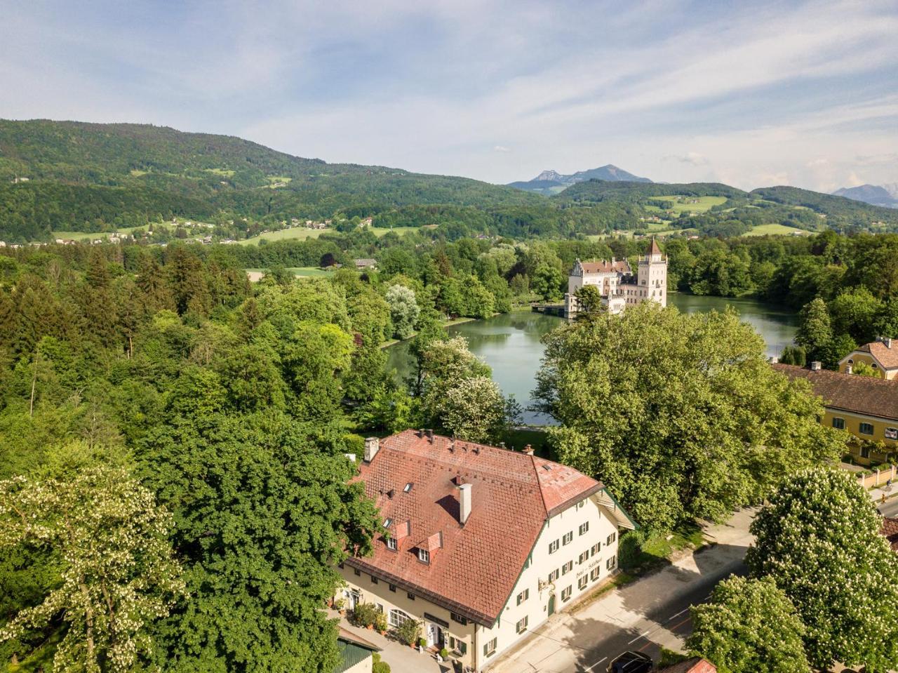 Der Schlosswirt Zu Anif - Biedermeierhotel Und Restaurant Exterior foto